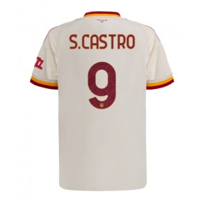 AS Roma Santiago Castro #9 Gostujuci Dres 2026-27 Kratak Rukavima